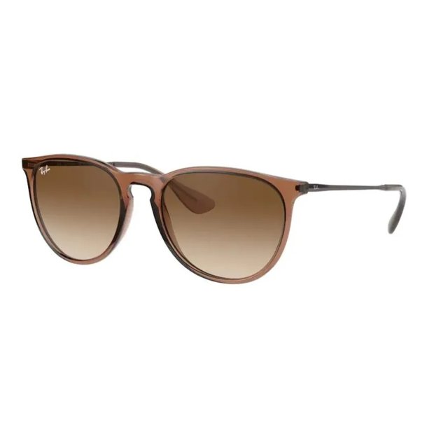 Óculos de Sol Ray Ban Erika RB4171 Marrom Translúcido | Univisão Ótica