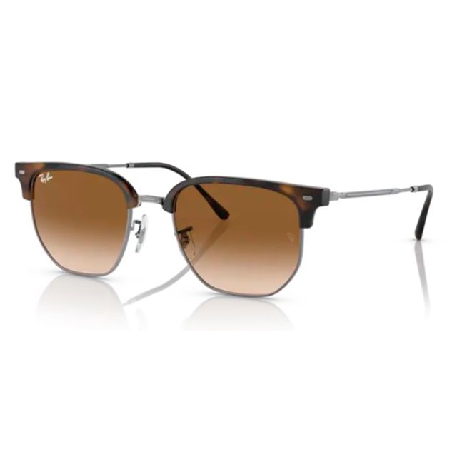 小物 Ray-Ban NEW CLUBMASTER RB4416F Óculos de Sol RayBan New Clubmaster RB4416 Marrom Havana