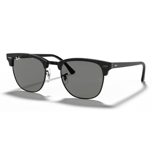 Rayban サングラス RB-3016 CULB MASTER⑨ Óculos de Sol RayBan Clubmaster RB3016 Preto com Cinza | Univisão