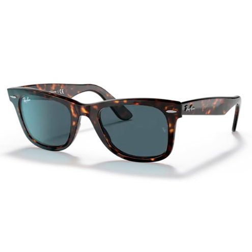 oculos-de-sol-rayban-wayfarer-rb2140-marrom-tartaruga-com-azul