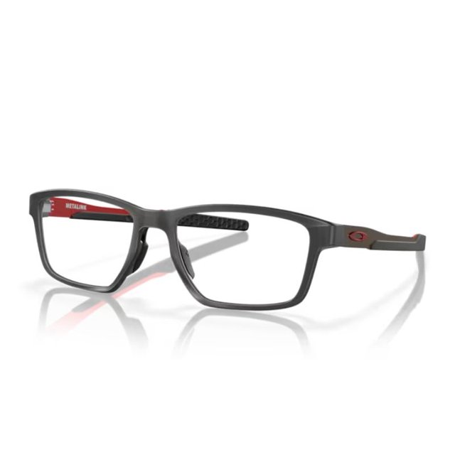 Armação de Óculos Oakley Metalink OX8153 Cinza Fosco | Ótica Univisão