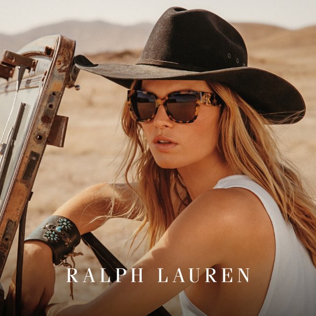 Óculos de Sol Ralph Lauren RL8221 Marrom Havana Feminino