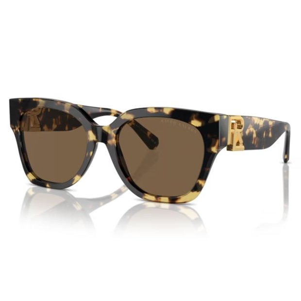 Óculos de Sol Ralph Lauren RL8221 Marrom Havana Feminino