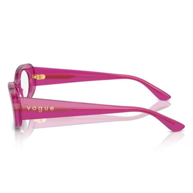 Óculos de Grau Vogue VO5596 Violeta Translúcido Retangular