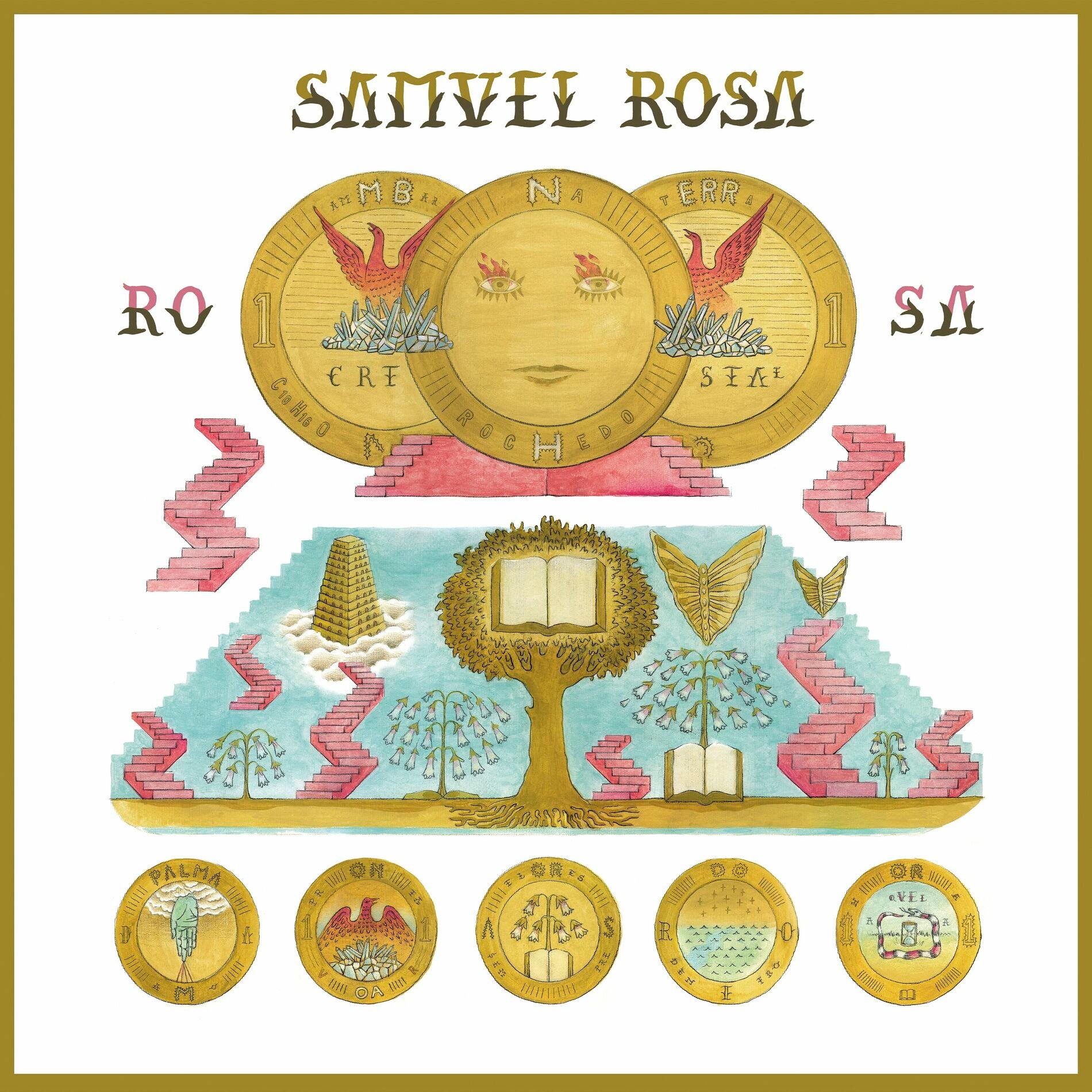 LP Vinil Samuel Rosa - Rosa (Vinil Rosa Translúcido + Revista Noize ...