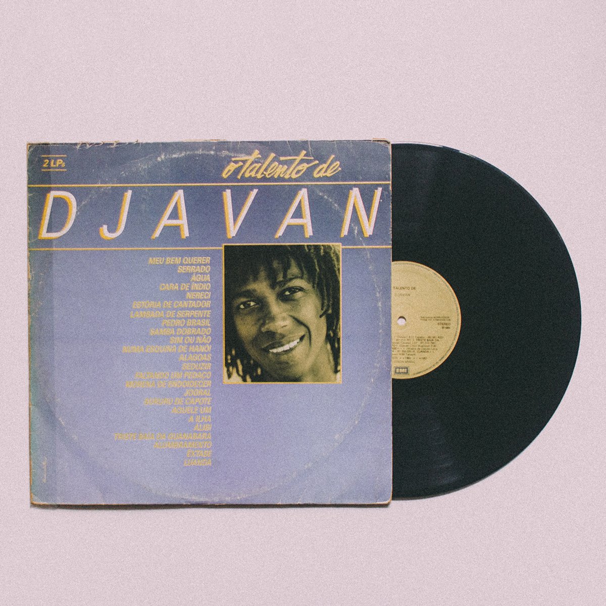 Djavan LPレコード2枚セット - レコード
