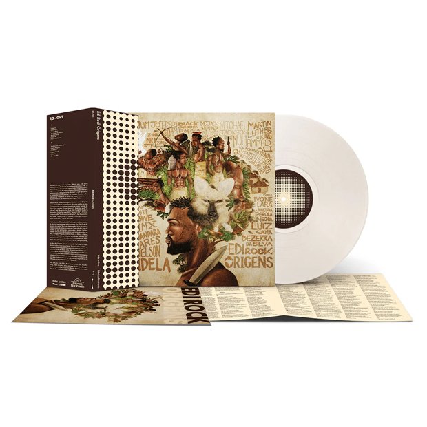 LP Vinil Edi Rock Racionais - Origens (LP Marfim 180g) | Plant Discos