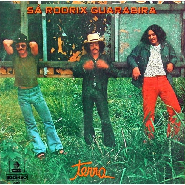 LP Vinil Sá, Rodrix & Guarabira - Terra (Vinil Laranja Translúcido ...