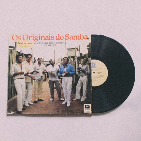 Os originais do samba - A malandragem entrou em greve º - Vinil