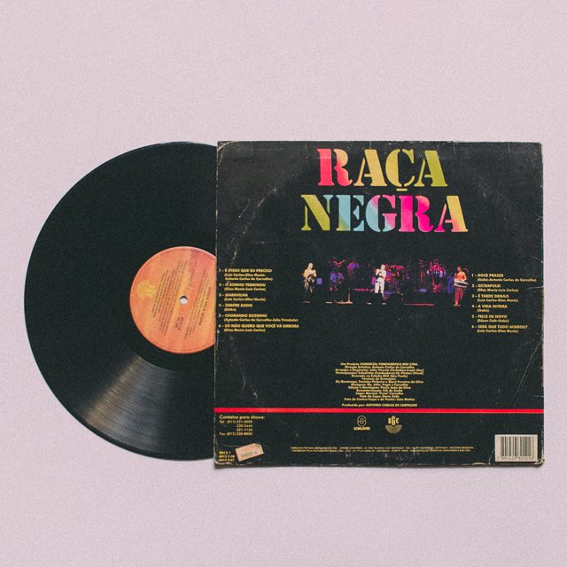 Raça Negra - É Tarde Demais - LP Vinil (1995)