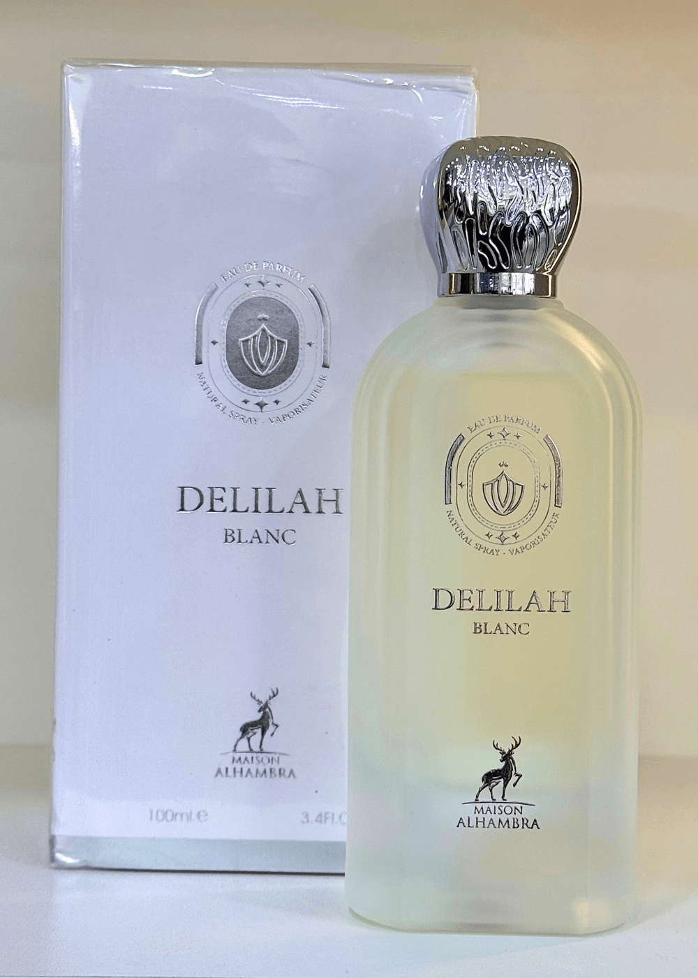 PERFUME MAISON ALHAMBRA DELILAH BLANC EDP 100ML | Empório Dona
