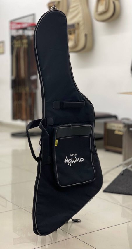 AVS -BIC026CH- BAG P/ GUITARRA EXPLORE CH200 - Preto - U | A Casa
