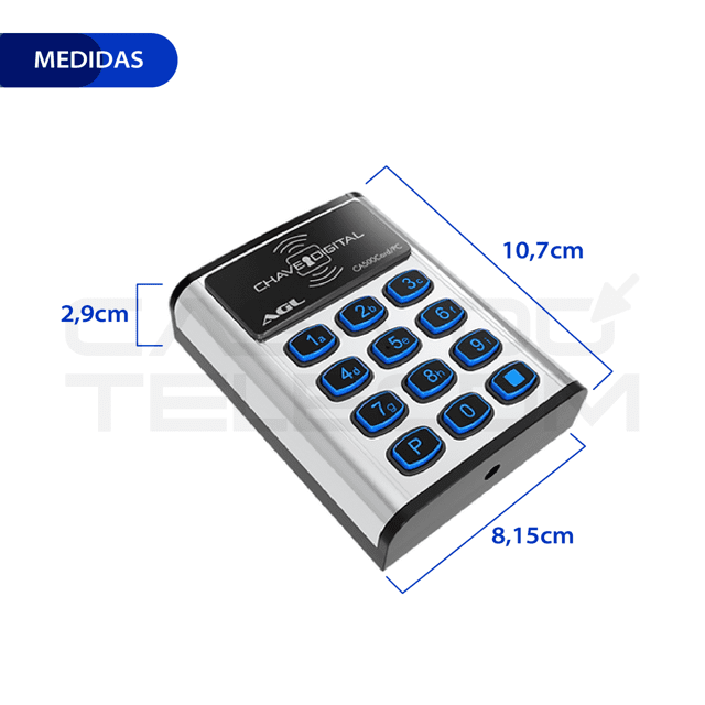 CONTROLE DE ACESSO CA500 TAG AGL