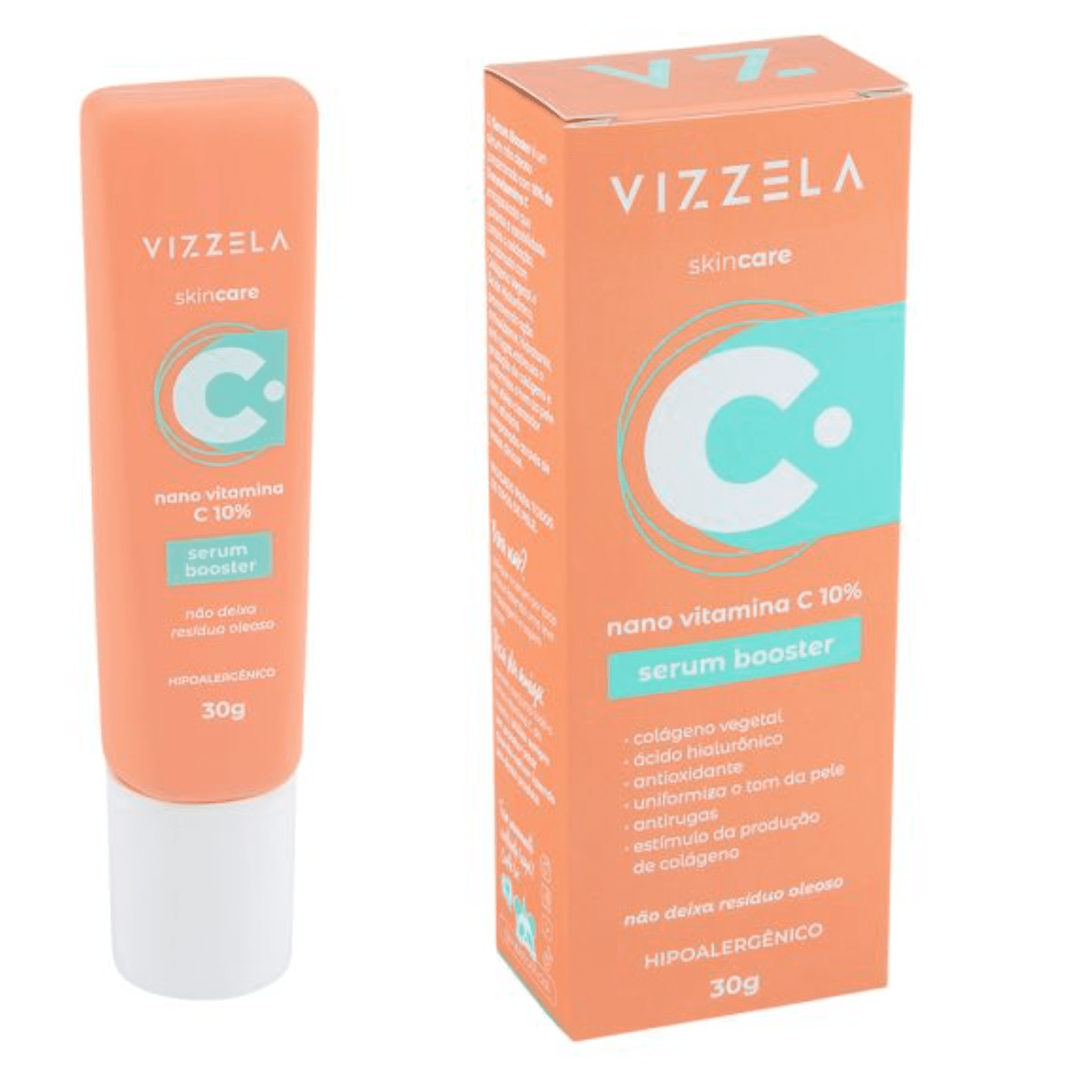 Vizzela Sérum Booster Nano Vitamina C | COSMMETICA