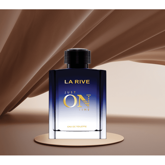 PERFUME LA RIVE MASCULINO JUST ON TIME 100ml Cosmético é Aqui