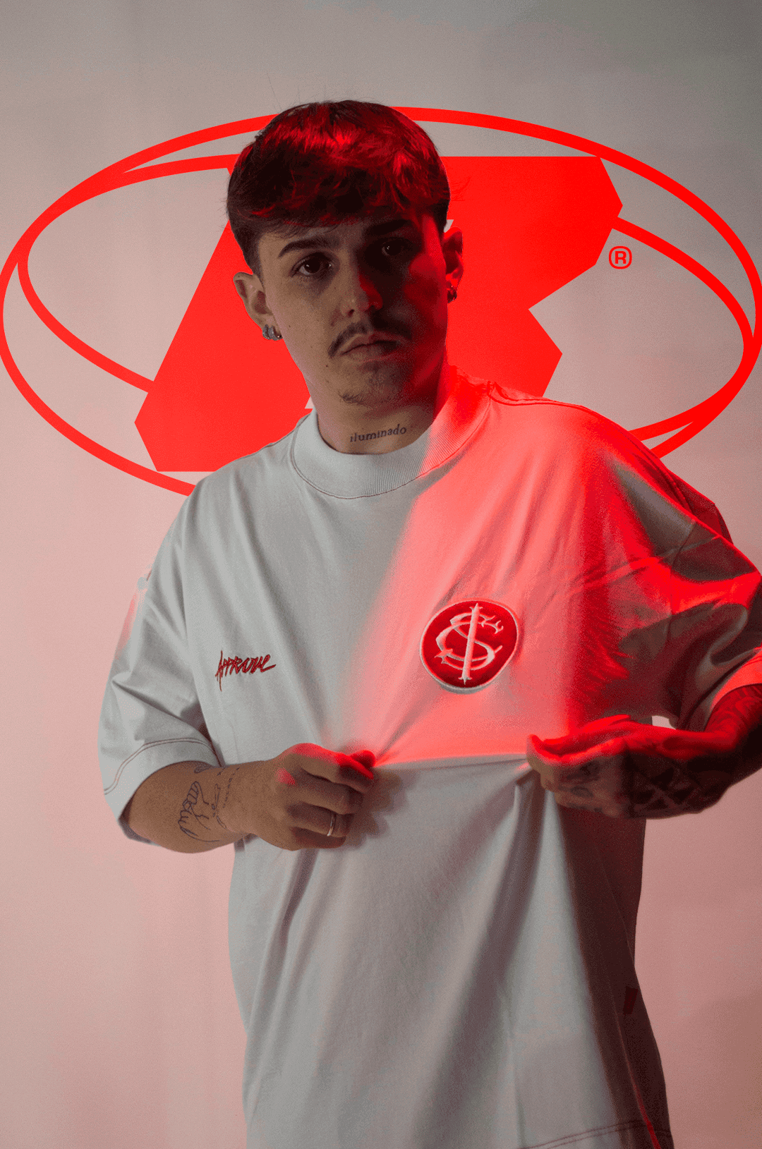 Camiseta Huge Approve X Inter Saci - Branca | Buda Store