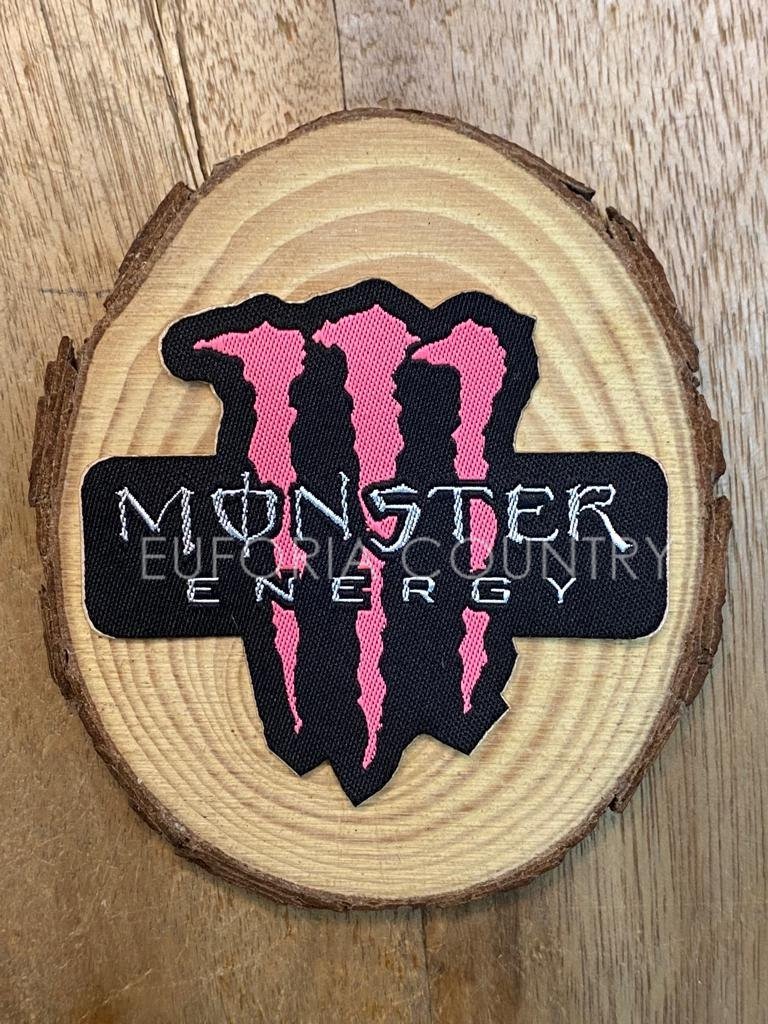 EC1459 - ADESIVO DE CHAPÉU - MONSTER ROSA GRANDE | Euforia Country