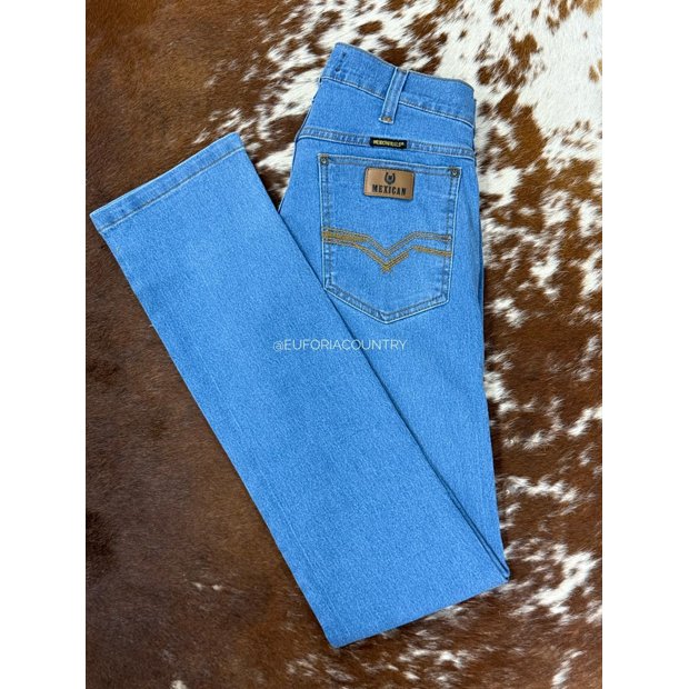 REF 303 - CALÇA COUNTRY MASCULINA - MEXICAN BULLS | Euforia Country