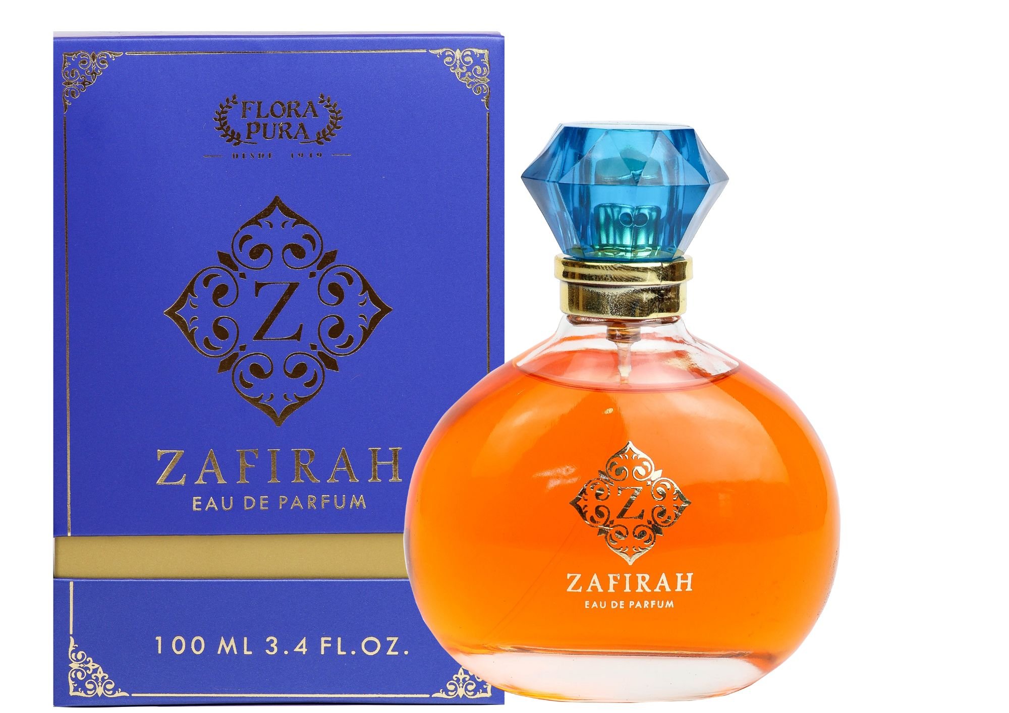 PERFUME ZAFIRAH FEMININO 100ML | FLORA PURA | DISTRIBUIDORA FLORA PURA