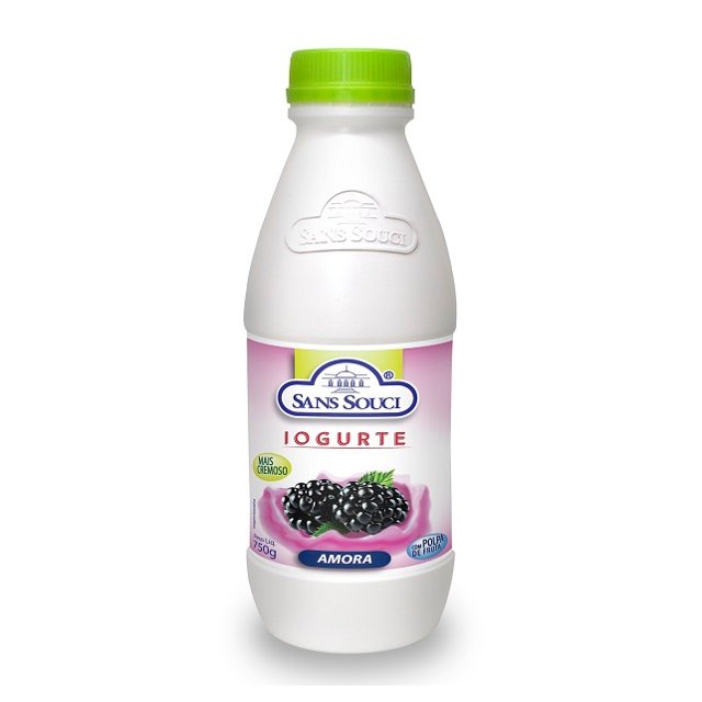 Iogurte Integral de amora - 750g