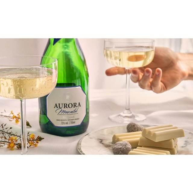 Espumante Moscatel Doce Branco Aurora 750 ML | Odre Wine