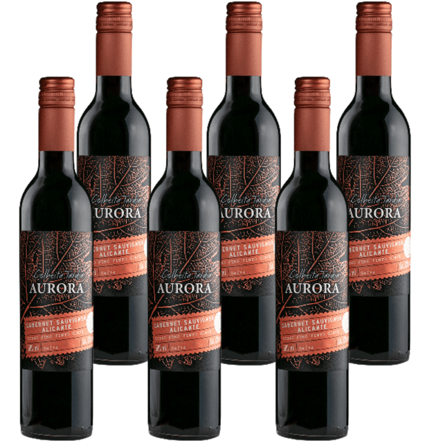 6 Varietal de Colheita Vinho x Aurora Tardia Odre ml Caixa Wine 500 Tinto |