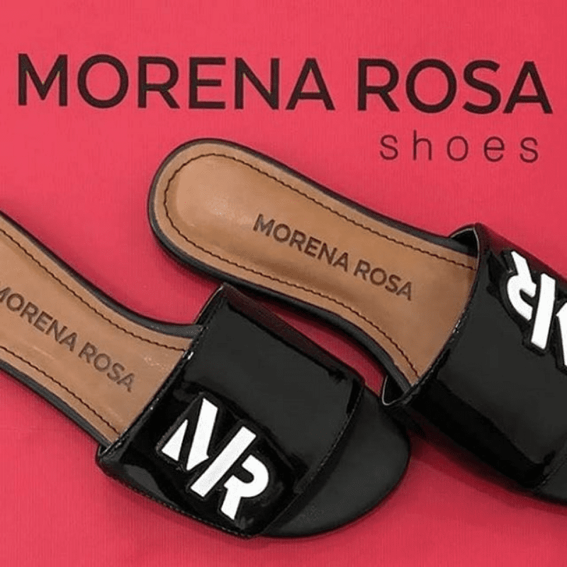 Sandalia rasteira morena deals rosa