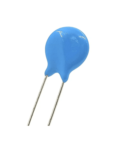 10 Condensatori Ceramici A Disco 470pF 2kV RM5 Passo Radiale - Nuovi