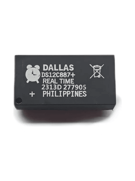 C.I. DS12887+ REAL TIME CLOCK DIP-24 | Erkatron Comercial Eletrônica