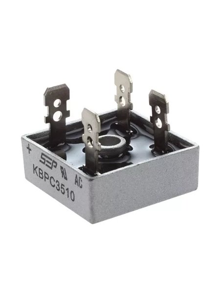 Raddrizzatore A Ponte In Silicone, 10 Pezzi KBPC3510 35A - Foto 10