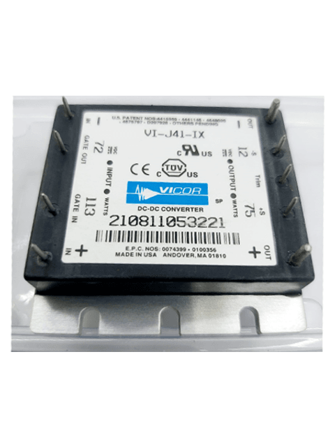 MÓDULO CONVERSOR DC/DC VI-J41-IX E.72V S.12V 75W 15A | Erkatron