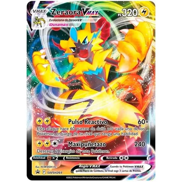 Box Pokémon Coleção de Batalha Zeraora V-max e V-astro - Copag
