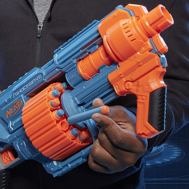 Nerf Elite 2.0 Shockware (Metralhadora) - Hasbro