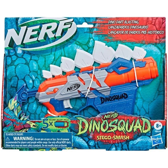 Lançador De Dardos Nerf Dinossauro