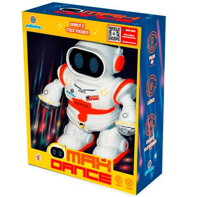 Robo Max Robô Max Dance - Polibrinq | Casa Spnola
