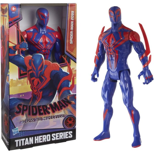 Marvel, Boneco Homem-Aranha e Carro-Aranha Spidey, Azul