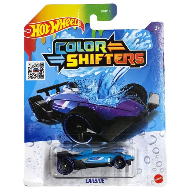 Hot Wheels Veículos Color-Shifters 1:64 Escala - Muda Cor com Água