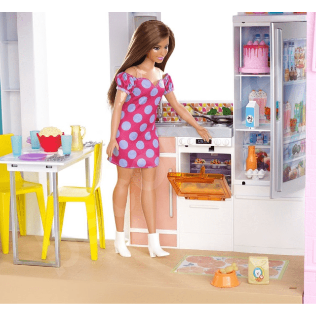 Mega Casa Dos Sonhos Casa Da Barbie Dreamhouse Mattel Grg93