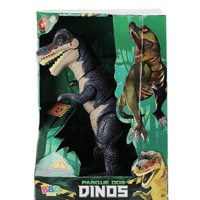 Dinossauro Musical Tiranossauro Rex Parque dos Dinos - BBR Toys