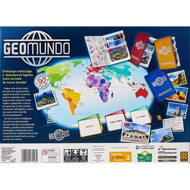 Jogo Geomundo Grow Casa Spnola