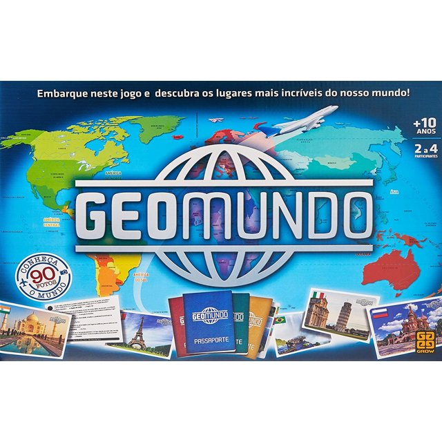 Jogo Geomundo Grow Casa Spnola