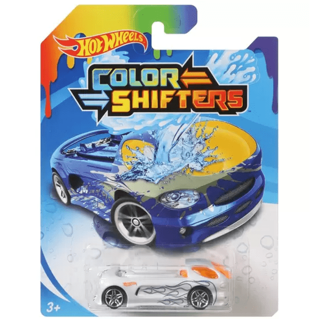 Carrinho Muda de Cor - Color Shifters - 1/64 - Hot Wheels