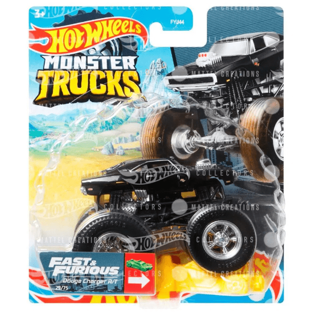 Pista hot wheels monster truck mattel
