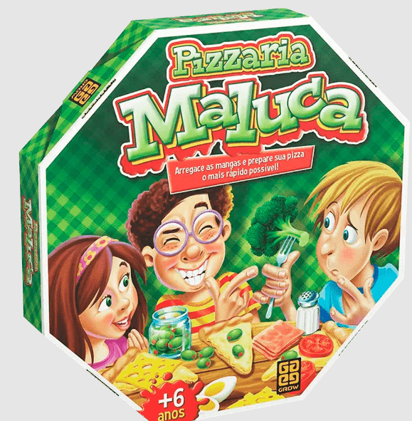 Jogo Pizzaria Maluca Grow Grow