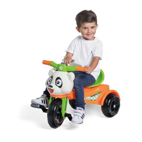 Triciclo Infantil Passeio e Pedal Moto Uno Rosa - com Empurrador Calesita -  Velotrol e Triciclo a Pedal - Magazine Luiza