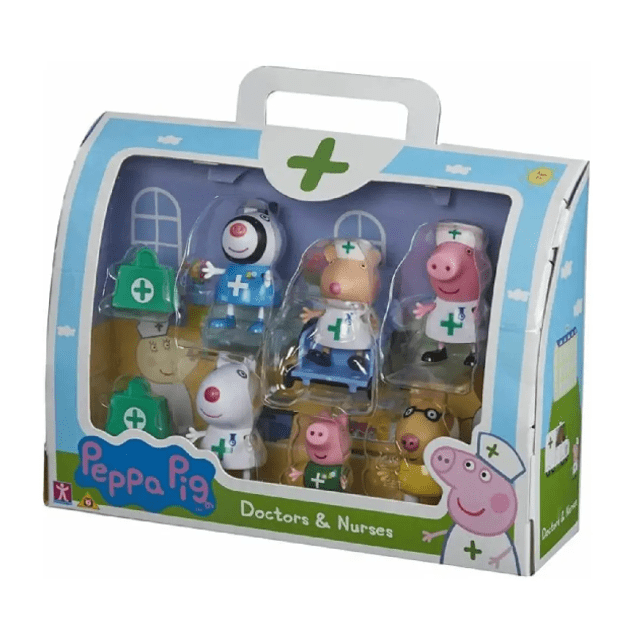 Playset com Mini Figuras - Casa da Peppa - Cozinha - Peppa Pig