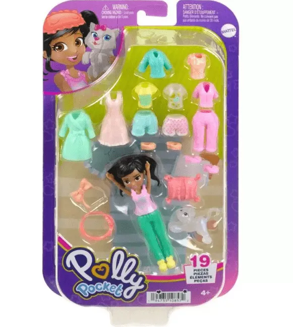 Polly Pocket Pacote de Modas - Mattel