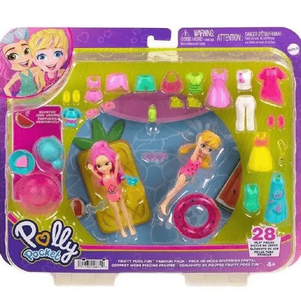 Polly Pocket Pacote de Moda Grande - Mattel