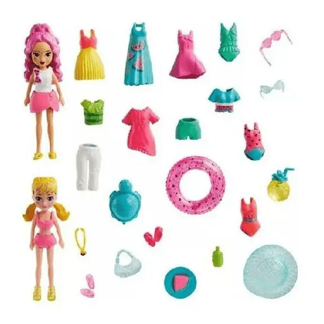 Polly Pocket Pacote de Moda Grande - Mattel