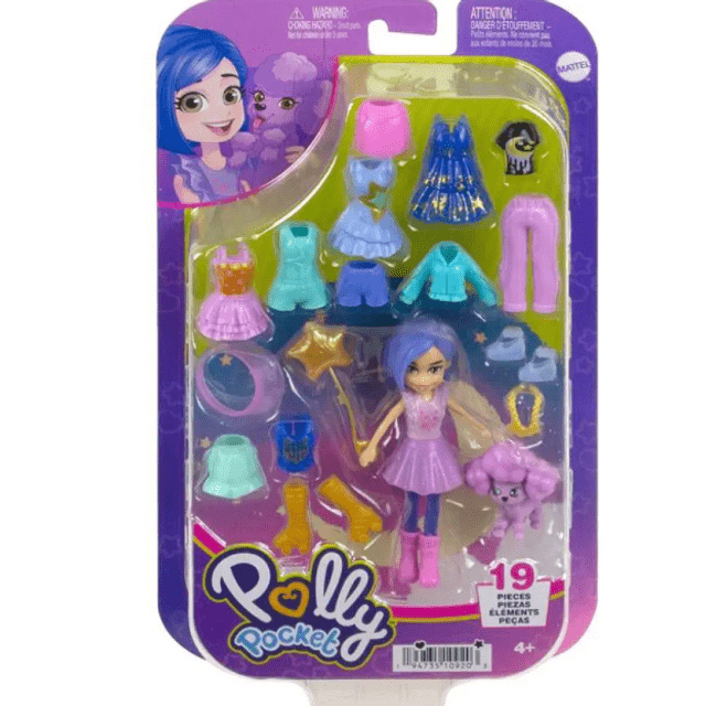 Polly Pocket Pacote de Modas - Mattel